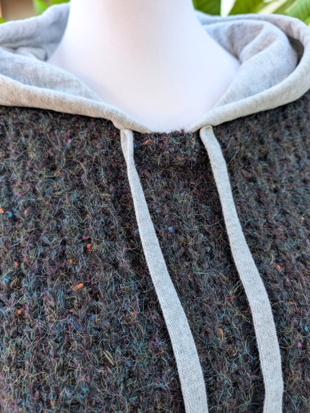 Offline by Aerie speckled knit sweater hoodie size xs VGUC - Picture 9 of 13